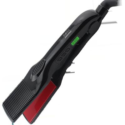 China Popular High Quality Hair Straightener 2 in 1 Hot Sale Flat Iron Custom Hair Straightener Home&Salon&Travel for sale