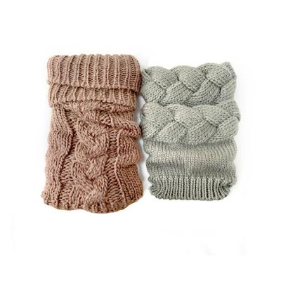 China High Quality Acrylic Fiber Wool Soft Leg Warmers Soft Warm Leg Warmers for sale