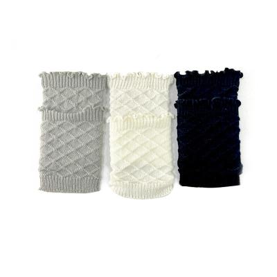 China Softly Best Selling Fashion Leg Warmer Over The Knee Non-Slip Knitted Leg Warmer for sale