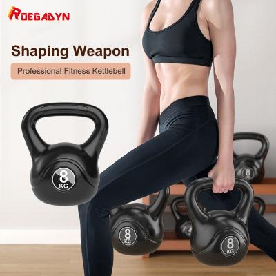 China Comfortable Profession Gym Dumbbell Weighs Bodybuilding Coated Exercise Dumbbell Vinyl Kettlebell Home Cast Iron for sale