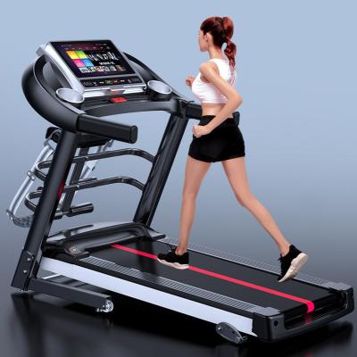 China Mute Electric Commercial Treadmills Manufacture Common Use Home Fitness Machine Portable Folding Treadmill for sale