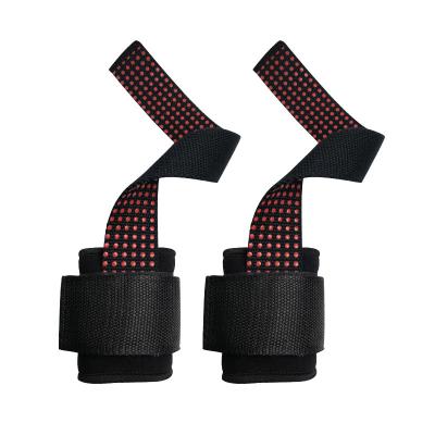 China Custom Wear Resistant Powerlifting Non Slip Wrist Support Wraps Weightlifting Straps Gym For Wrist Wraps Combo Strap Weightlifting Strap for sale