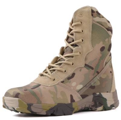 China Combat Black Waterproof Military Boots Autumn And Snow Camouflage Pattern Winter Python Waterproof Boots Outdoor Tactical Boots Shoes for sale