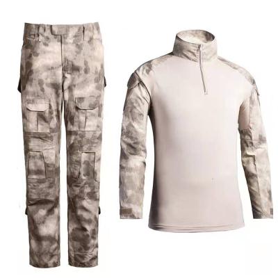 China Hot sale anti-static men's military uniforms long sleeve frog suit camouflage tactical suit wholesale frog suit for sale