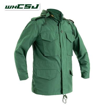 China GOLD Olive Green M65 Anti-Static Army Military Jacket For Men for sale