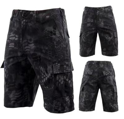 China Anti-Wrinkle BDU Lightweight Tactical Shorts Men Waterproof Special Forces Outdoor Camouflage Shorts Men's Summer Five - Hundred Pants for sale