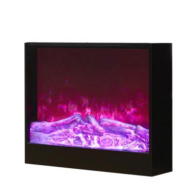 China Modern 26inch LED RGB Electric Heater/Decorative Fireplace with Burning Sound Insert /Recessed Electric Fireplace Heater for sale