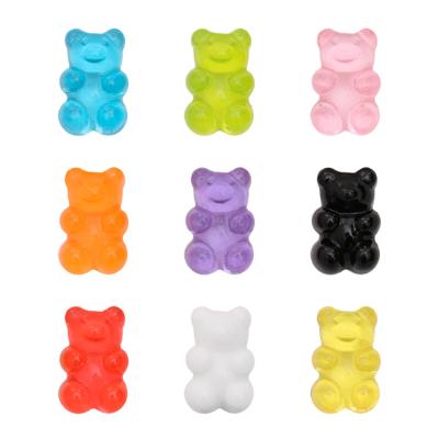 China Amazon Cute Hot Selling Simulation Cream Drop Glue Cell Phone Crystal Case DIY Accessories, Bear Shapes, Heart and Fondant etc. for sale