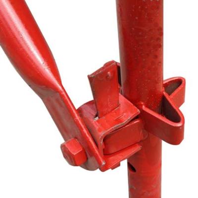 China Industrial Australian Standard Painted Kwikstage Kwik Wedge Lock Modular Quick Scaffolding Diagonal Brace for sale