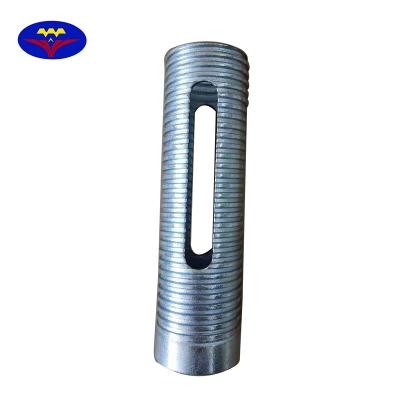 China Industrial Concrete Construction Heavy Duty Prop Prop Post Shore Sleeve Nut Steel Prop Shaft for sale