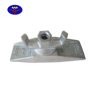 China Industrial Concrete Construction Metal Rebar Formwork Double Arms Z Bar Tension Rivet Nut for sale