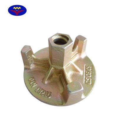 China Concrete Link Rod Casting Iron Tension Nut Wing Nut Industrial Wall Building Panel Formwork Rebar for sale