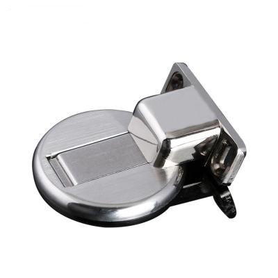 China Easy Installation ROEASY Stainless Steel 3mm Thickness Strong Magnetic Base Heavy Door Stopper for sale