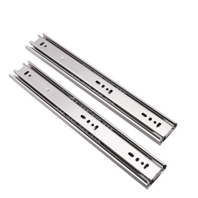 China Easy Installation ROEASY 45MM 1.0*1.*1.0MM Ball Bearing Stainless Steel Drawer Slide For Cabinet Furniture for sale