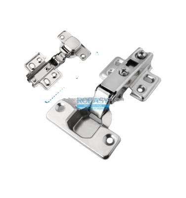 China Modern Hot Sale ROEASY Furniture Iron Normal Two Way Cold Rolled Steel Hardware Cabinet Hydraulic Hinge for sale