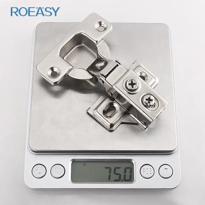 China Modern ROEASY 35 mm Cup Slide-on Short Arm Soft-Closing Hinge for Aluminum for sale