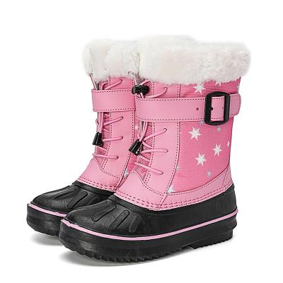 China Fashion Trend Girls Faux Fur Ankle Winter Snow Boots for sale