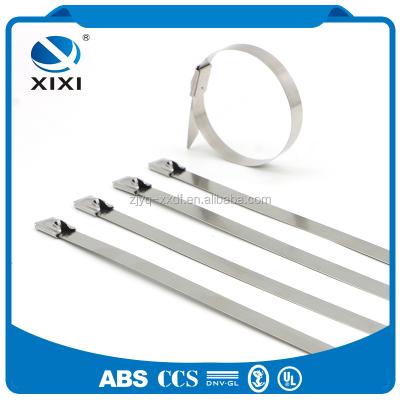 China SS304 Stainless Steel Tie Wraps for sale