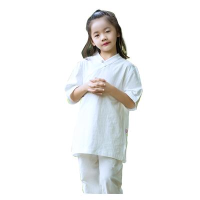 China 2 Pcs Shirts And Pants Suit Chinese Children's Clothing Yoga Meditation Clothes for sale