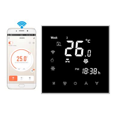 China OEM modern hvac modbus wifi fan coil smart programmable thermostat controller 220v for sale