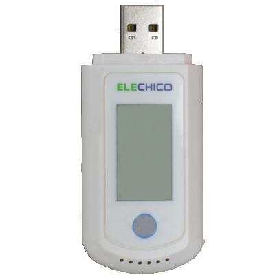 China Factory Promotion Usb Temperature Humidity Data Logger 81mm(L)*33mm(W)*14mm(H) for sale