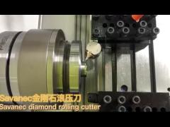 Savantec Steering diamond burnishing tool enhances the smoothness of hardened steel after treatment