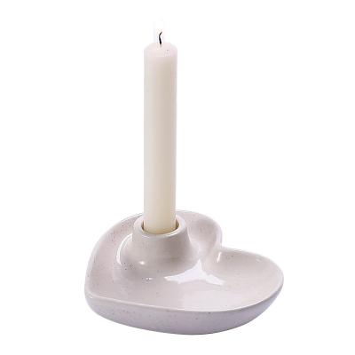 China Home decoration hotel decoration Nordic Home Decor Wedding Table Candle Stick Holder Decoration Ceramic Candlestick Holder for sale