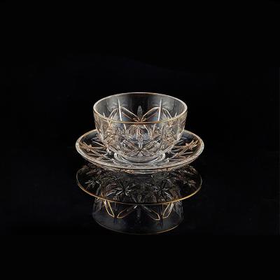 China modern glass tea cups with good quality and cheap price for sale