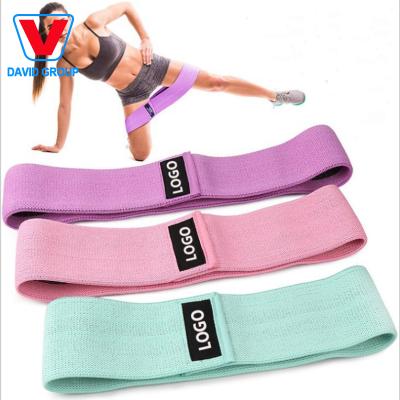 China Exercise Sports Elastic Fitness Resistance Workout Loop Bands Body Exercise Yoga Bands for sale