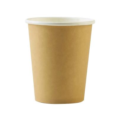 China Agriculture Disposable Single Wall Branded Paper Coffee Cup for sale