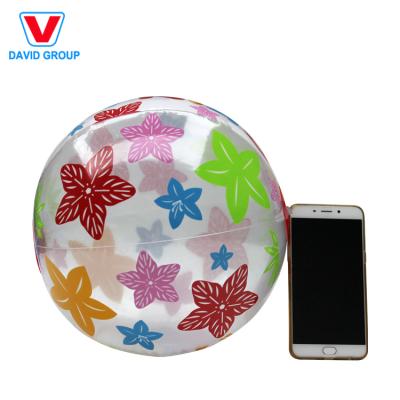 China Toy Summer Inflatable Instrument Inflatable Water Playing Balls PVC Beach Ball For Promotion for sale