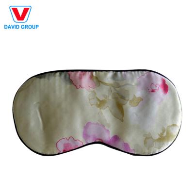 China Travel agency cheap price eye mask sleeping eyemask super comfortable silk silk for sale