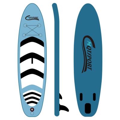 China Isup Soft Board High Quality Inflatable SUP Drop Stitch Surfing Board Paddle Board for sale