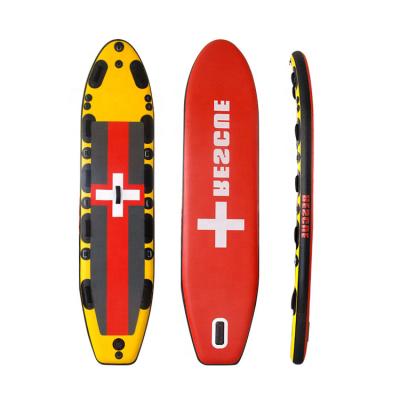 China Unisex Inflatable Lifeguard Surfing Paddle Board Rescue Board for sale