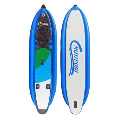 China Unisex Customized Logo Foldable Multi 3 Three Inner Tube SUP Inflatable Sip Fishing Board for sale