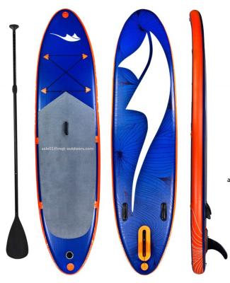 China Total SUP Ten Toes Stand Up Paddle Board ISUP Double Layer PVC Drop Stitch Inflatable SUP Board With Seat for sale