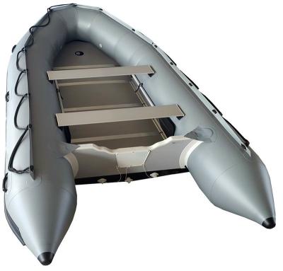 China Travel CE 2022 Year 30HP Motor 4.3m Inflatable Boat With Outboard Motor for sale