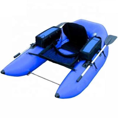 China Cheap Travel Fishing or Fishing Belly Pontoon Float Tube Inflatable PVC Inflate Boats for Fishing for sale