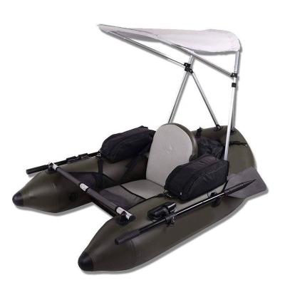 China Travel Belly Boat CE Certification Foldable Rowing Inflatable Fishing Boat for sale