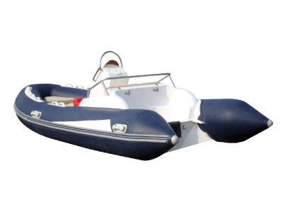 China Point 3.9m Hypalon Rigid Fiberglass Hull Rib 390 Rigid Inflatable Boat New USA Fiberglass Fishing Rowing Boat CE Certification In Packing for sale