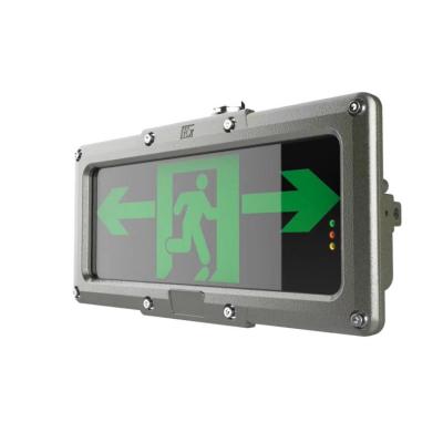 China Chengdu Taiyi IP65 ATEX LED Explosion Proof Explosion Proof Emergency and Exit Sign Light for sale