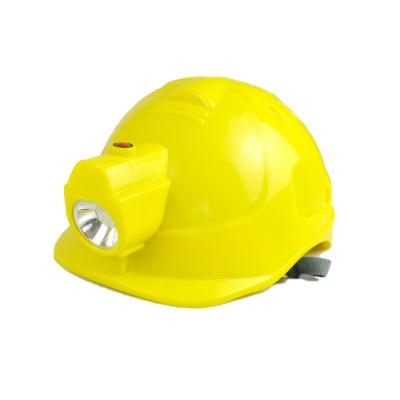 China Explosion Proof Led Tethered Cordless Miners Safety Helmet Light Miners Helmet Lamp for sale