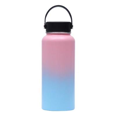 China Sustainable Double Wall Stainless Steel Metal Cola Shape Sport Water Bottles With Custom Logo Cola Shaped Vacuum Thermal Insulated for sale