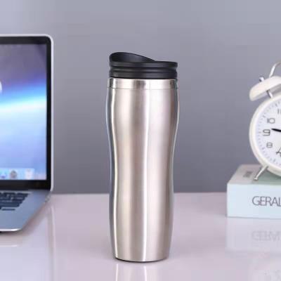 China PORTABLE 420ml Travel Stainless Steel Coffee Mug Stainless Coffee Mug Custom Logo Insulated Travel Tumbler Double Walled for sale