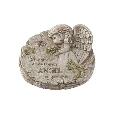 China CLASSIC Precious Moments May There Always Be Angel Memorial Resin Garden for sale