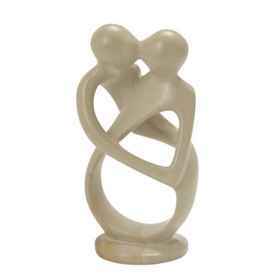 China Eco - Friendly Ivory Porcelain Ceramic Wedding Favors , Unique Couples Hearts Wedding Favors Ceramic for sale