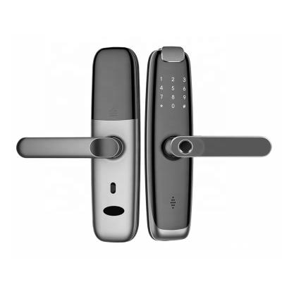 China Cheapest Wifi Password Fingerprint Tuya Smart Home Door Lock With APP HF-X15 Remote Control HF-X15 for sale