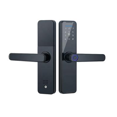 China 2022 New RFID Wifi Tuya Smart Cheap Keyless Door Lock Automatic With Relentless Doorbell HF-K7 HF-K7 for sale