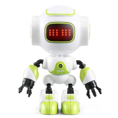 China Cartoon Toy Battery Operated Intelligent Robot Toy with Music and Light Educational Toys Talking Smart Robot for sale