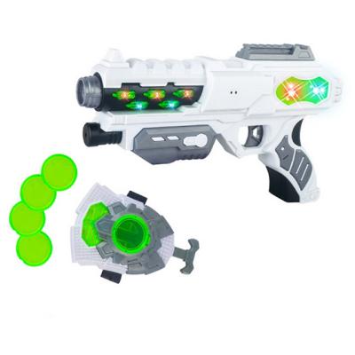 China Super Eco-friengly Toy Set Electric Gun Toy Space Weapon Set For Kids Boys for sale